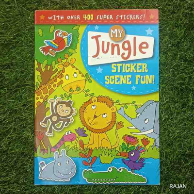 Usborne - My Jungle Sticker Scene Fun